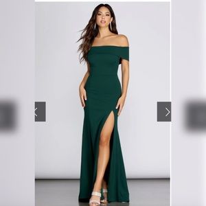 LAYCI FORMAL HIGH SLIT DRESS